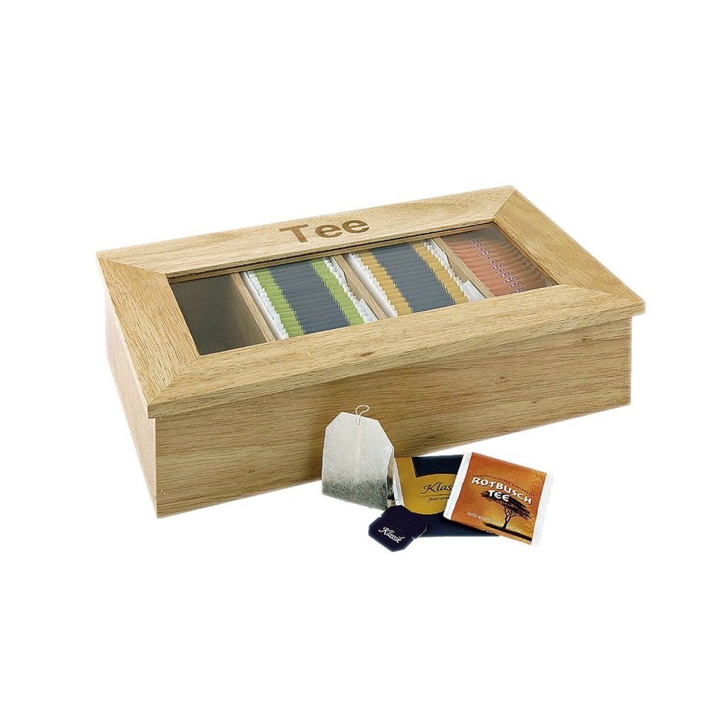 PADERNO –  WOODEN TEA BOX 33.5 x 20 / H: 9 CM