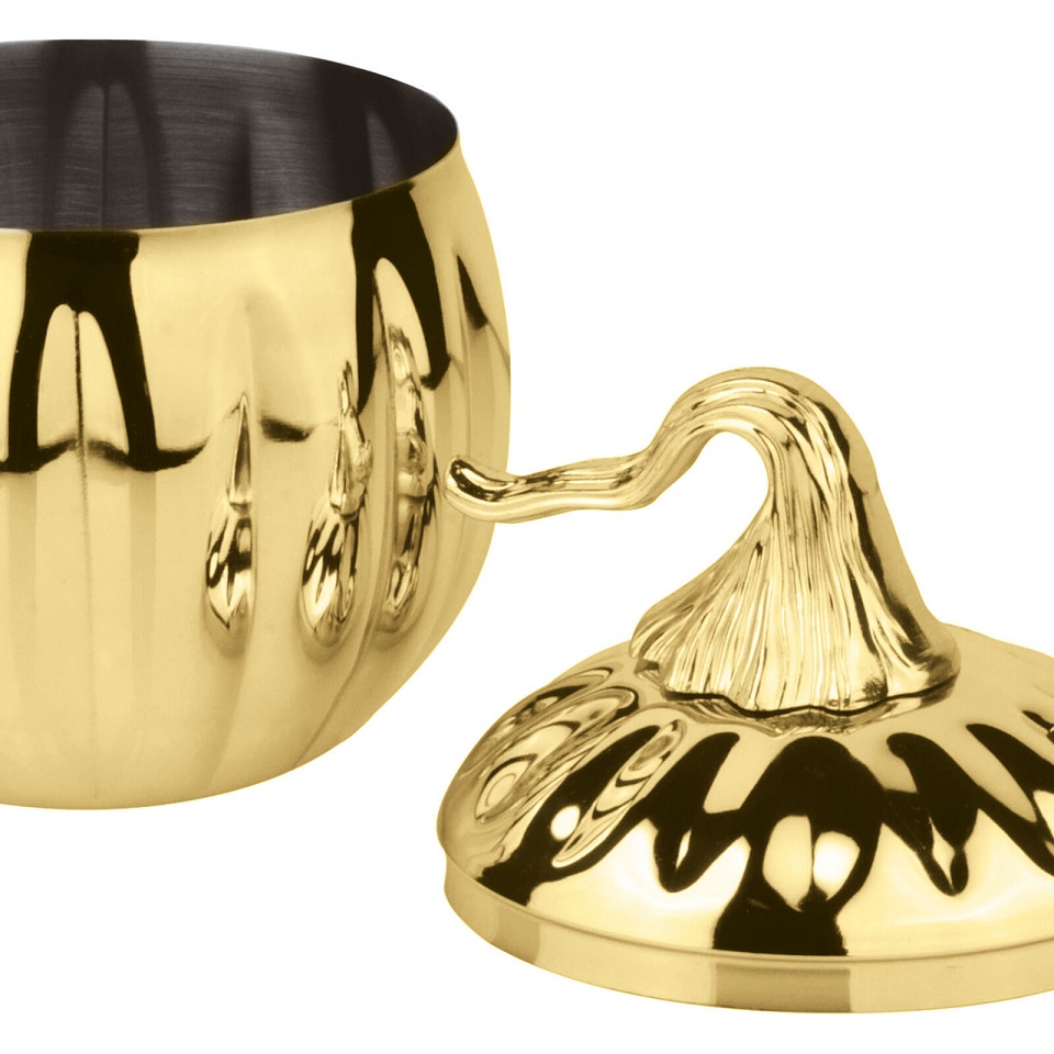 PADERNO – PUMPKIN MUG 700 ML GOLD PLATED