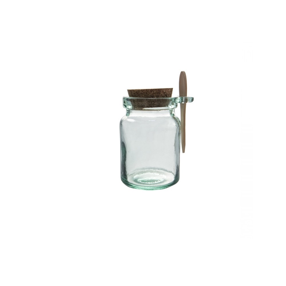 SAN – CUCHARA BOTTLE WITH SPOON CLEAR 250 ML