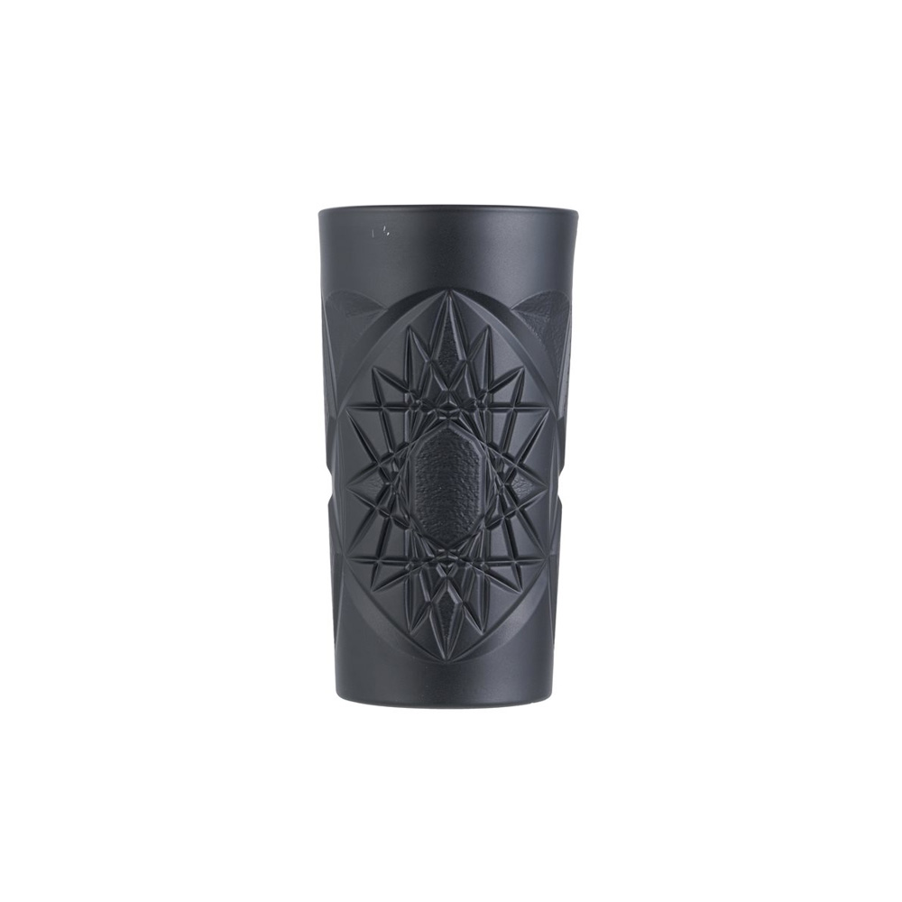 UNIGLASS – FUNKY WATER TUMBLER 45 CL BLACK MAT