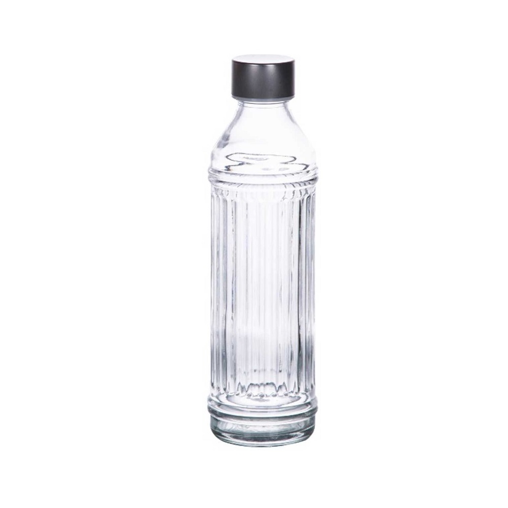 MARVA – RIBBED WATER BOTTLE WITH COPPER LID 1.1 L 835000