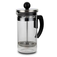 NAVA – COFFEE MAKER ST/ST BLACK HANDLE 600 ML NO BASE