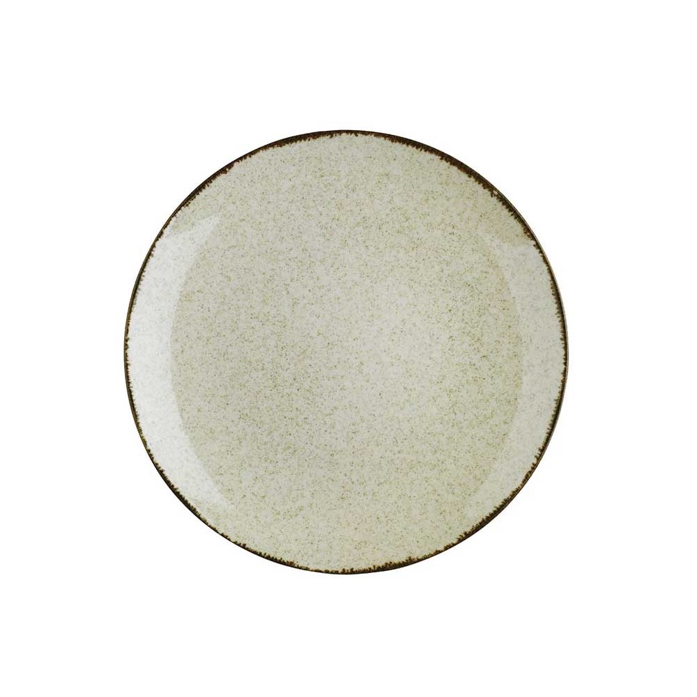 PEARL – OF MOOD FLAT PLATE 24CM CINNAMON