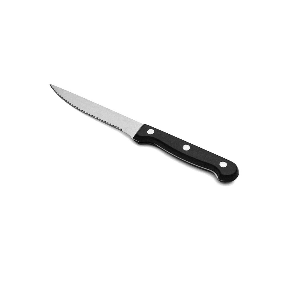 DINOX – SOHO BLACK HANDLE STEAK KNIFE 03910