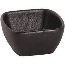 MAASTRICHT – PORCELAIN UNIVERSE BLACK MAT RAMEKIN 8×8 CM