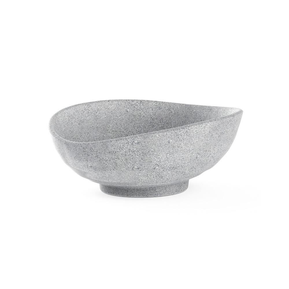 FINE DINE – TERRA ROCK GRANITE GREY MELAMINE BOWL 26 CM / 1.6L