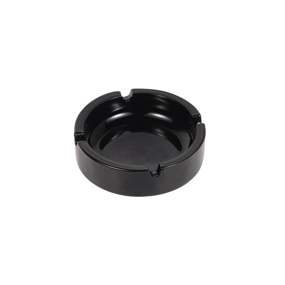 UNIGLASS – SELENA BLACK ASHTRAY 10CM