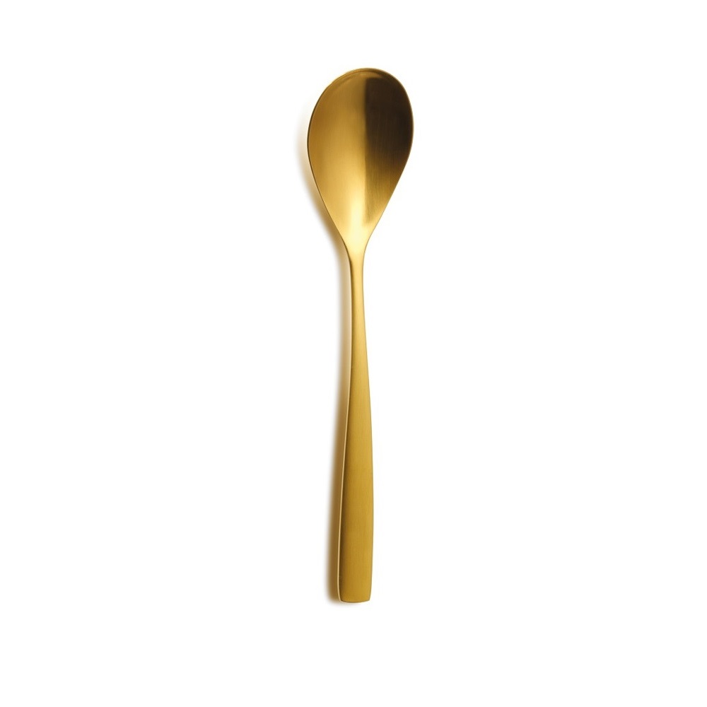 COMAS – BARCELONA COLORS GOLD TABLE SPOON 18/0 SET OF 12