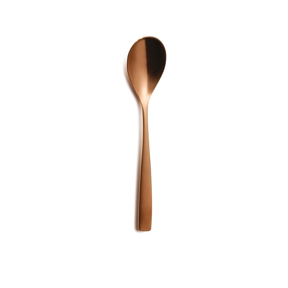 COMAS – BARCELONA COLORS COPPER TABLE SPOON 18/0 SET OF 12