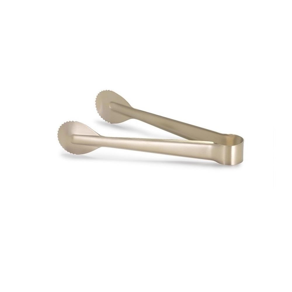 COMAS –  SERVING/ICE TONG 19 CM PVD SATIN CHAMPAGNE