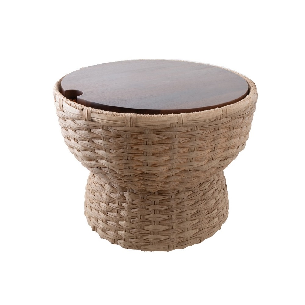 PADERNO – POLYRATTAN FOOTED BOWL Ø 43 CM H: 32 CM