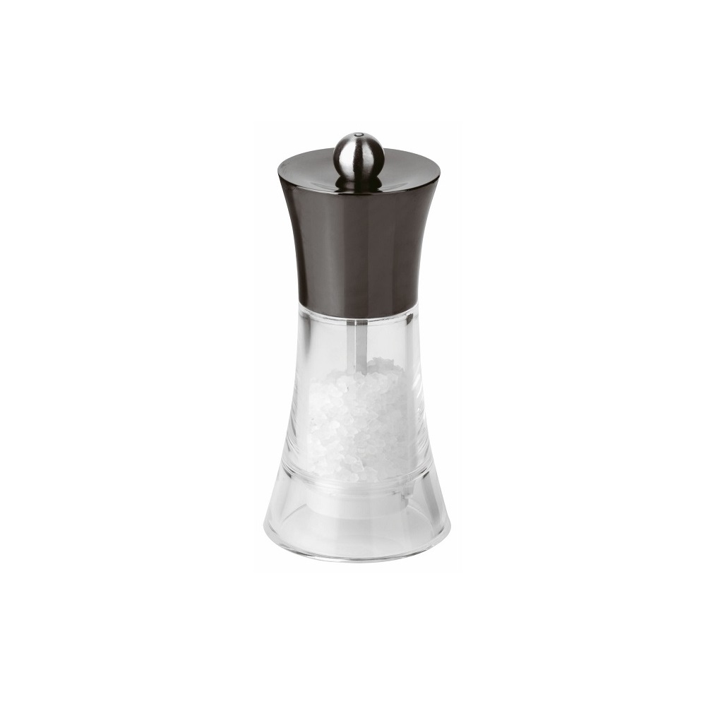 PADERNO – SALT MILL ACRYLIC WITH METAL BLACK TOP 13 CM