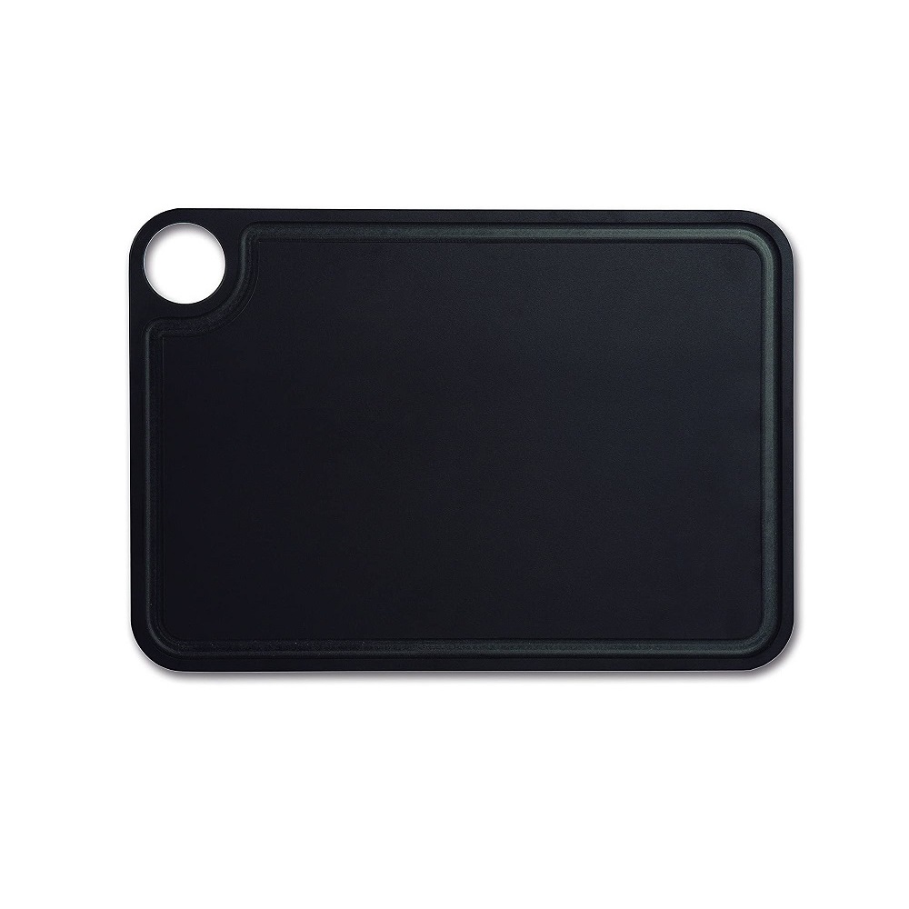 ARCOS – BLACK EFFECT SERVING/CUTTING BOARD WITH GROOVE 33 x 23 CM