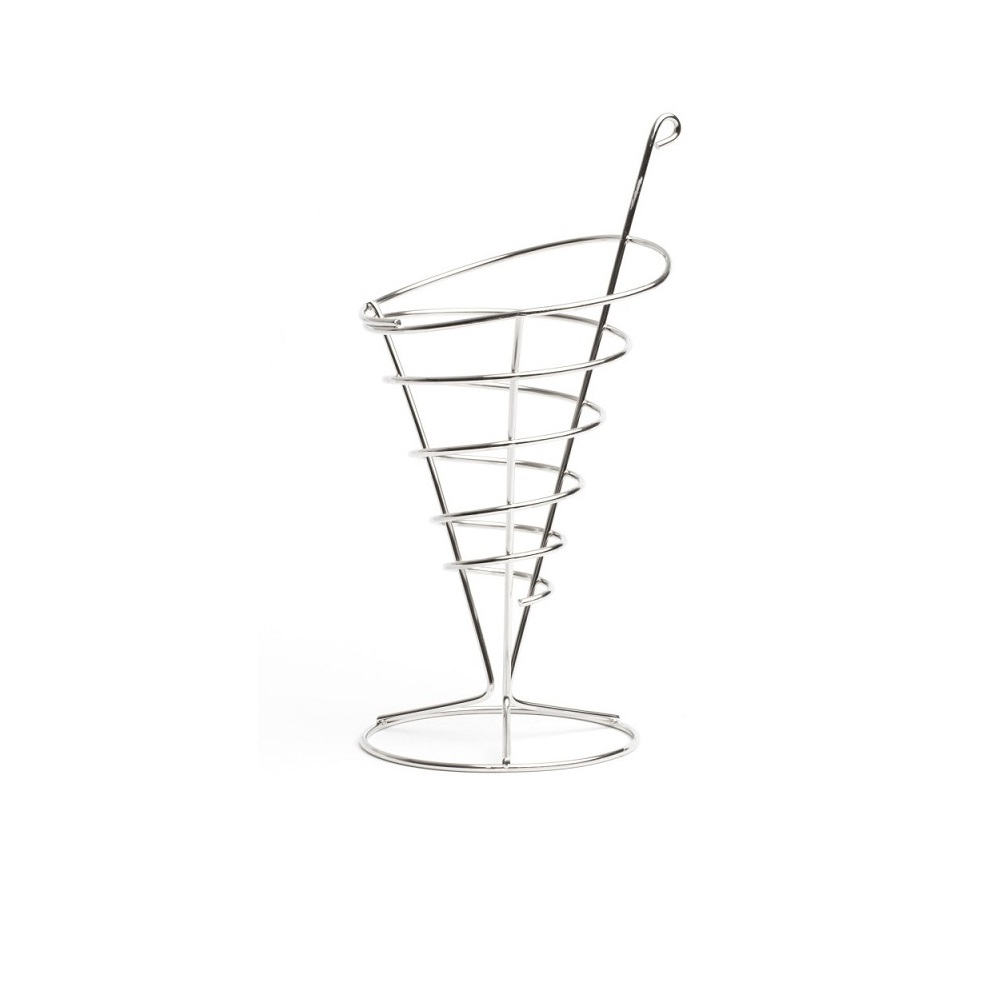 COMAS – CONE FOR CHIPS ST/ST 11×23 CM