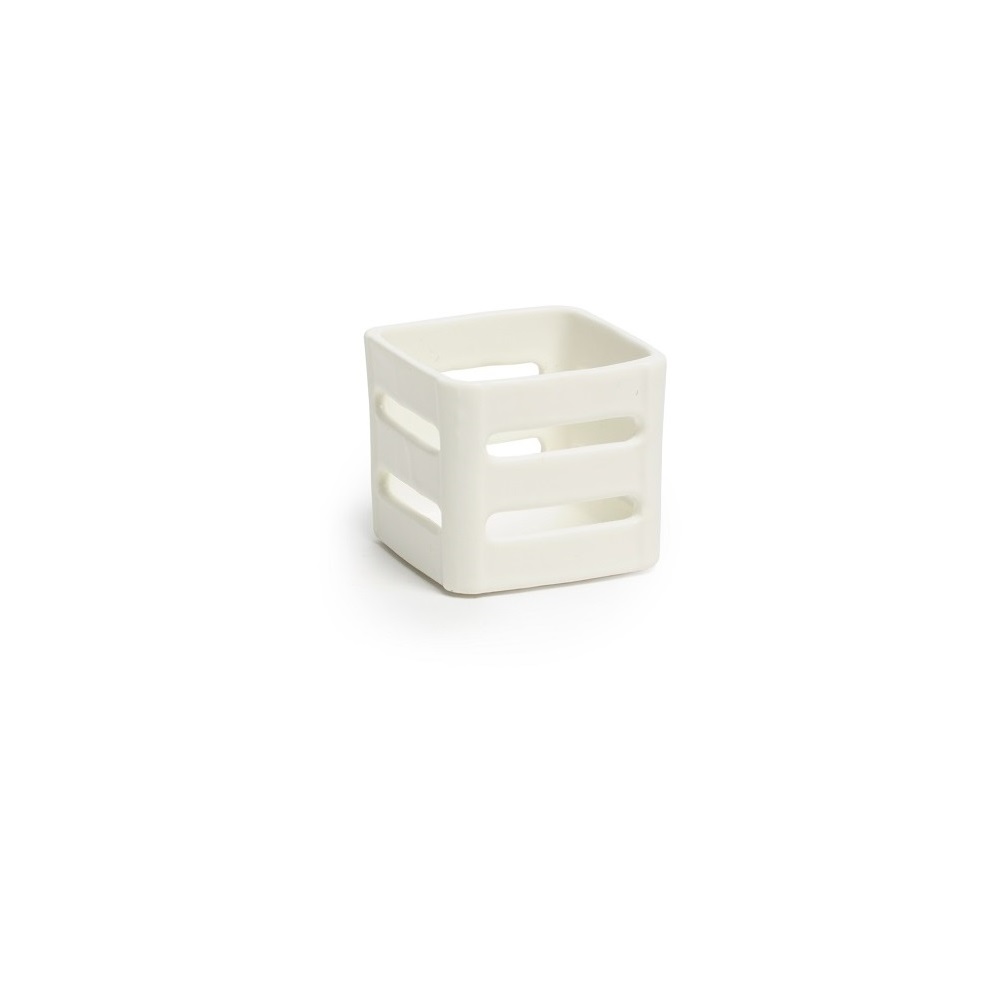 COMAS – PORCELAIN MINI BOX SMALL 6 x 6 x 5.5 CM WHITE