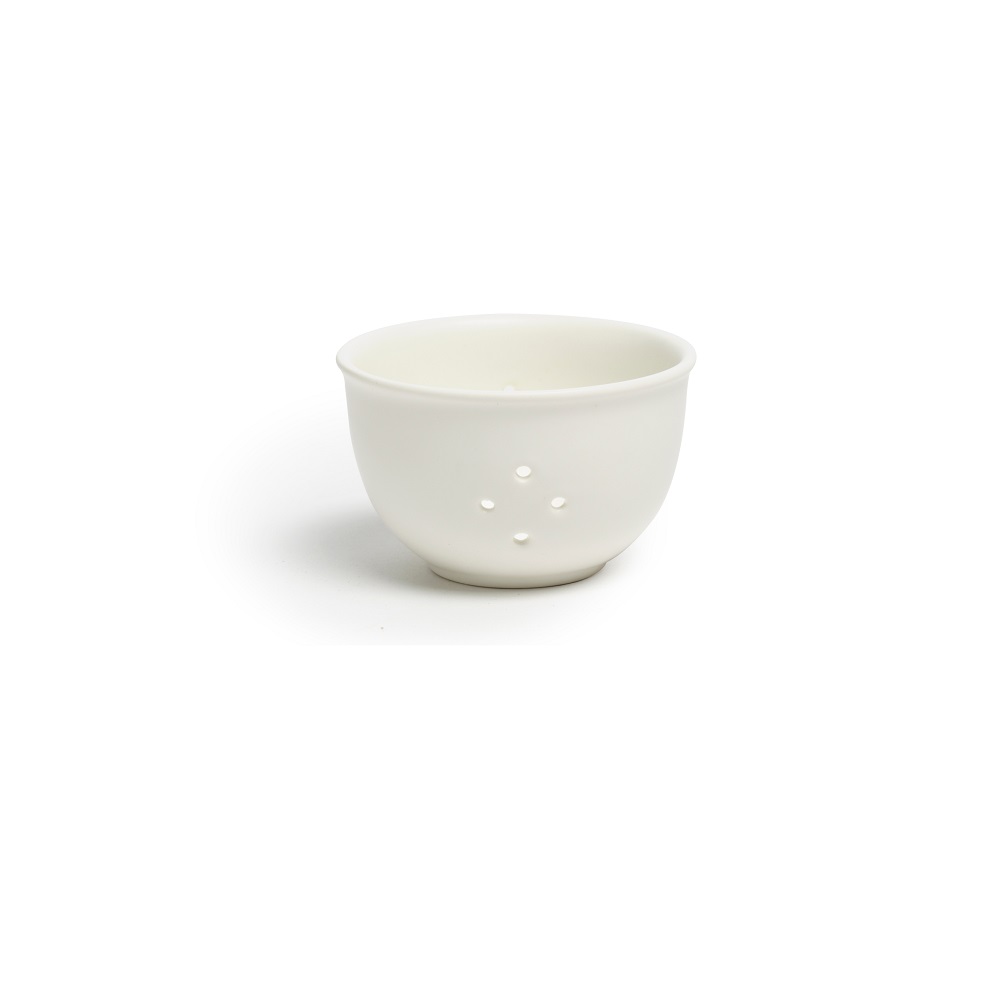 COMAS – PORCELAIN MINI COLANDER Ø10 x 6 CM WHITE