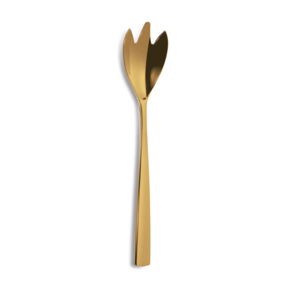 COMAS – BARCELONA SERVING FORK 27 CM PVD GOLD