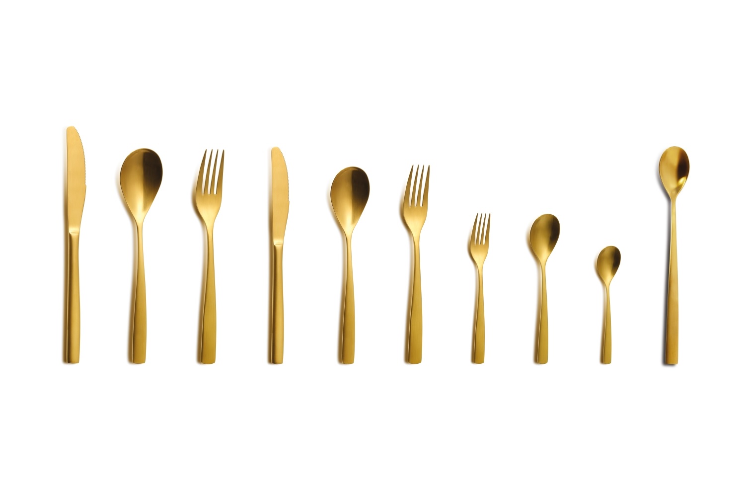 COMAS – BARCELONA SERVING FORK 27 CM PVD GOLD