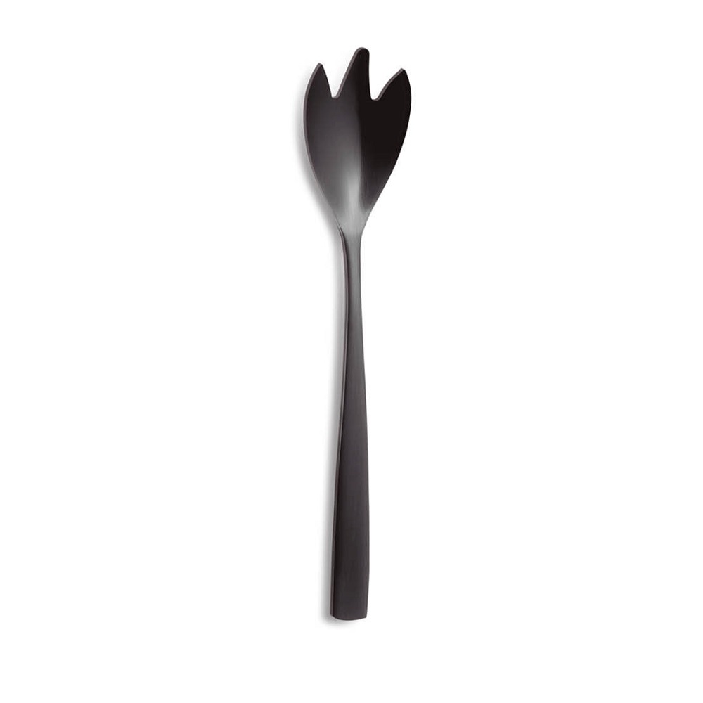 COMAS – BCN COLORS SERVING SALAD FORK 27 CM SATIN BLACK