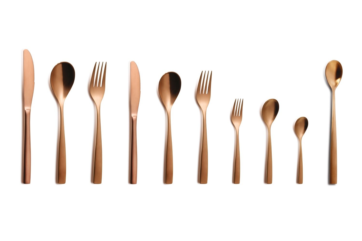 COMAS – BARCELONA SERVING FORK 27 CM PVD COPPER