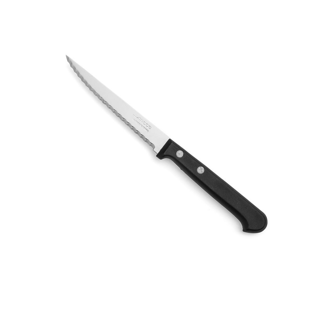 ARCOS – STEAK KNIFE 11 CM BLACK HANDLE 803000