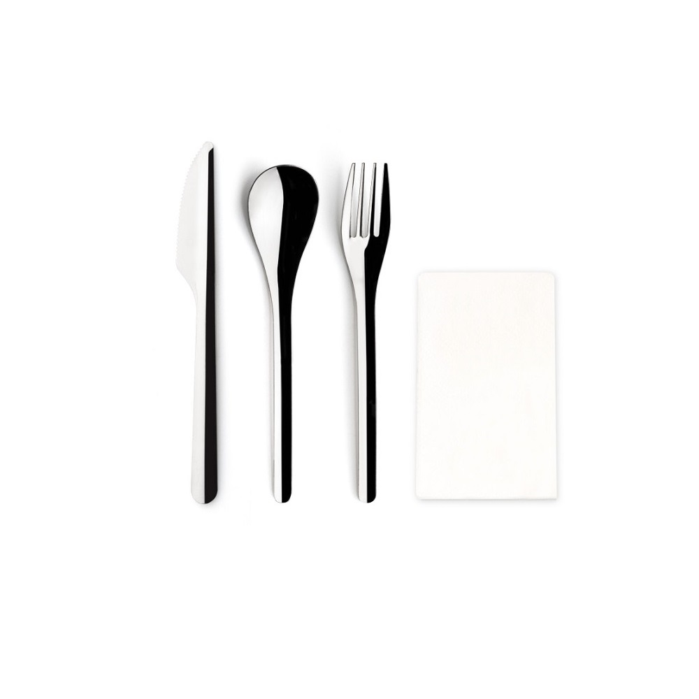 COMAS – BROOKLYN INOX FORK/KNIFE/SPOON SET ONE USE