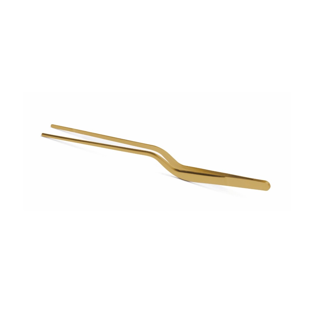 COMAS – CHEFS TONG CURVED 21CM PVD GOLD