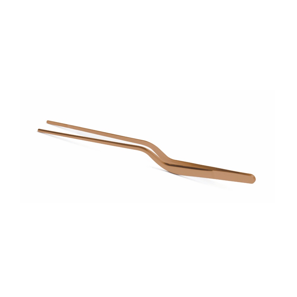 COMAS – CHEFS TONG CURVED 21CM PVD COPPER