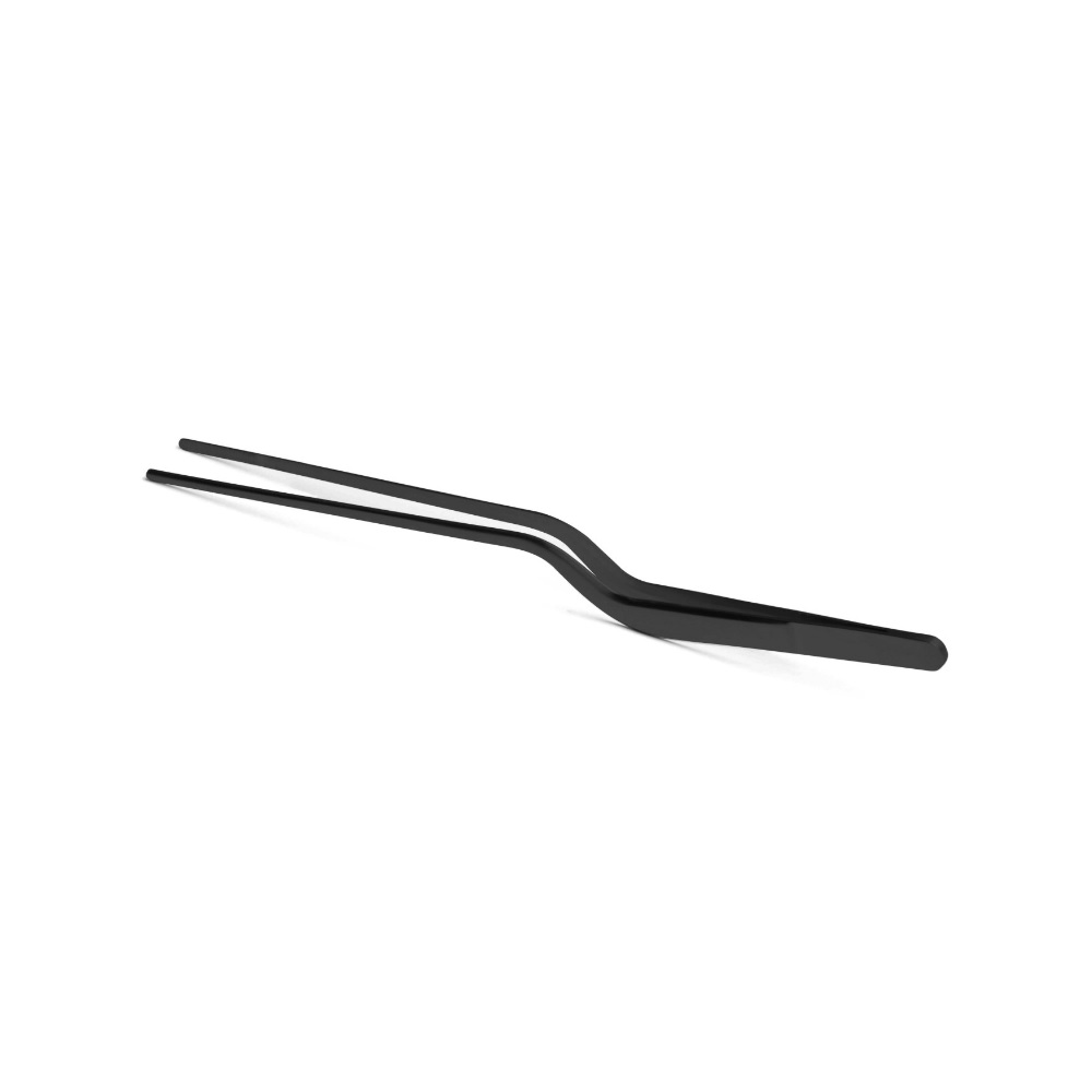 COMAS – CHEFS TONG CURVED 21CM PVD BLACK