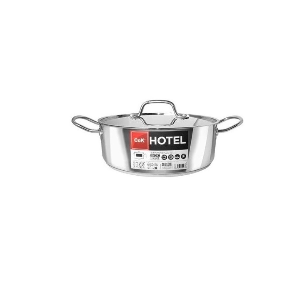 COK – HOTEL CASSEROLE WITH LID 18 x 7 CM / 1.7 L