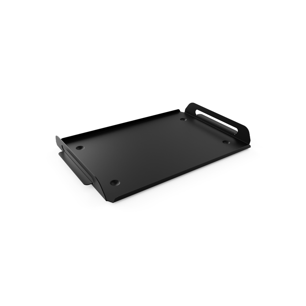 COMAS – BLACK ALUMINIUM SERVING TRAY GN 1/1 STACKABLE