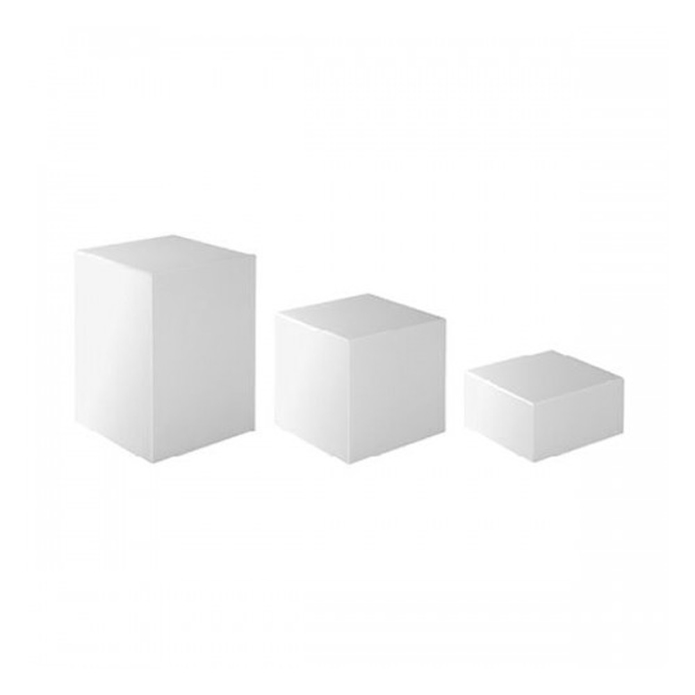 GB – FROST WHITE CUBE RISERS 25 CM 3 PCS KIT