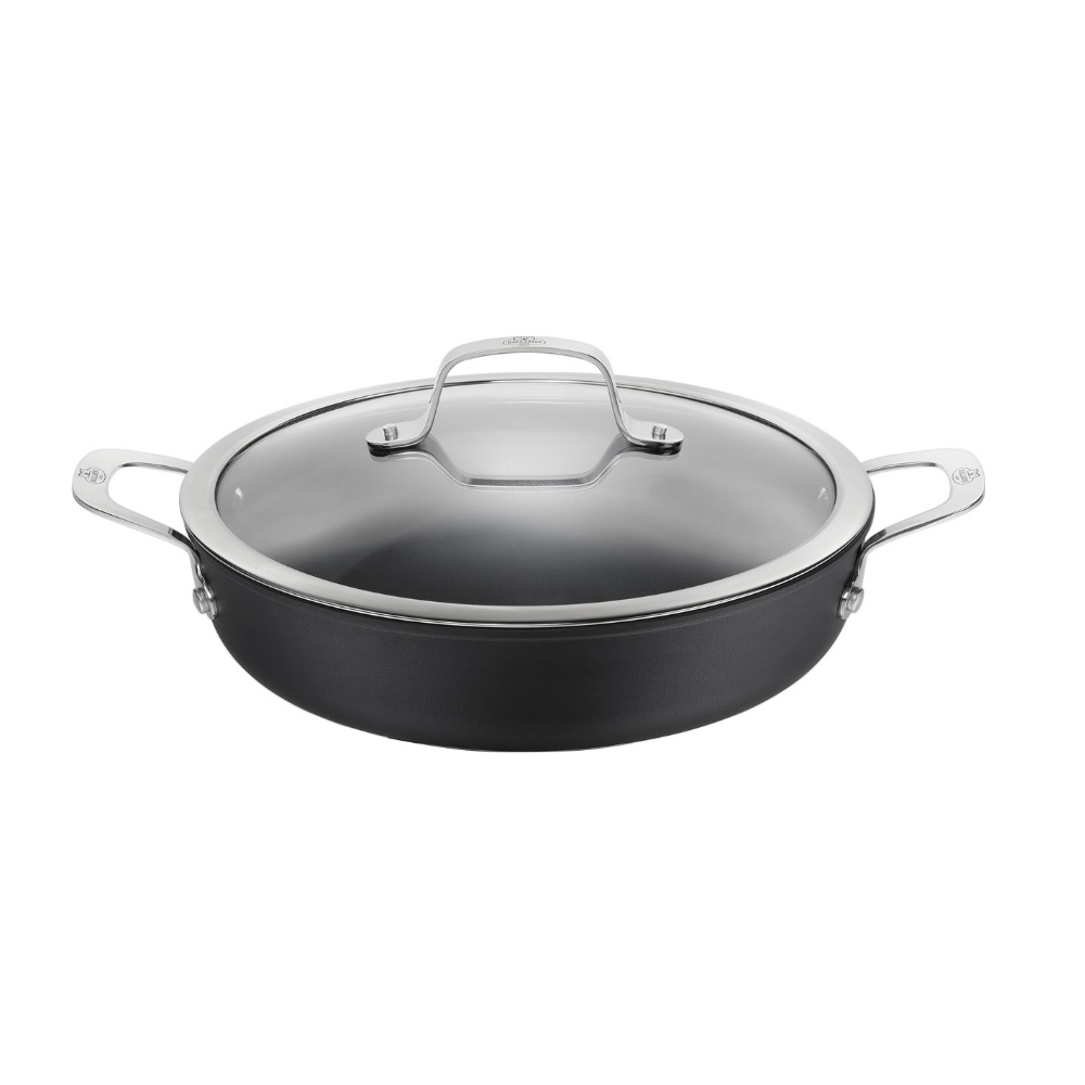 BALLARINI – ALBA LOW PAN + LID 28 CM