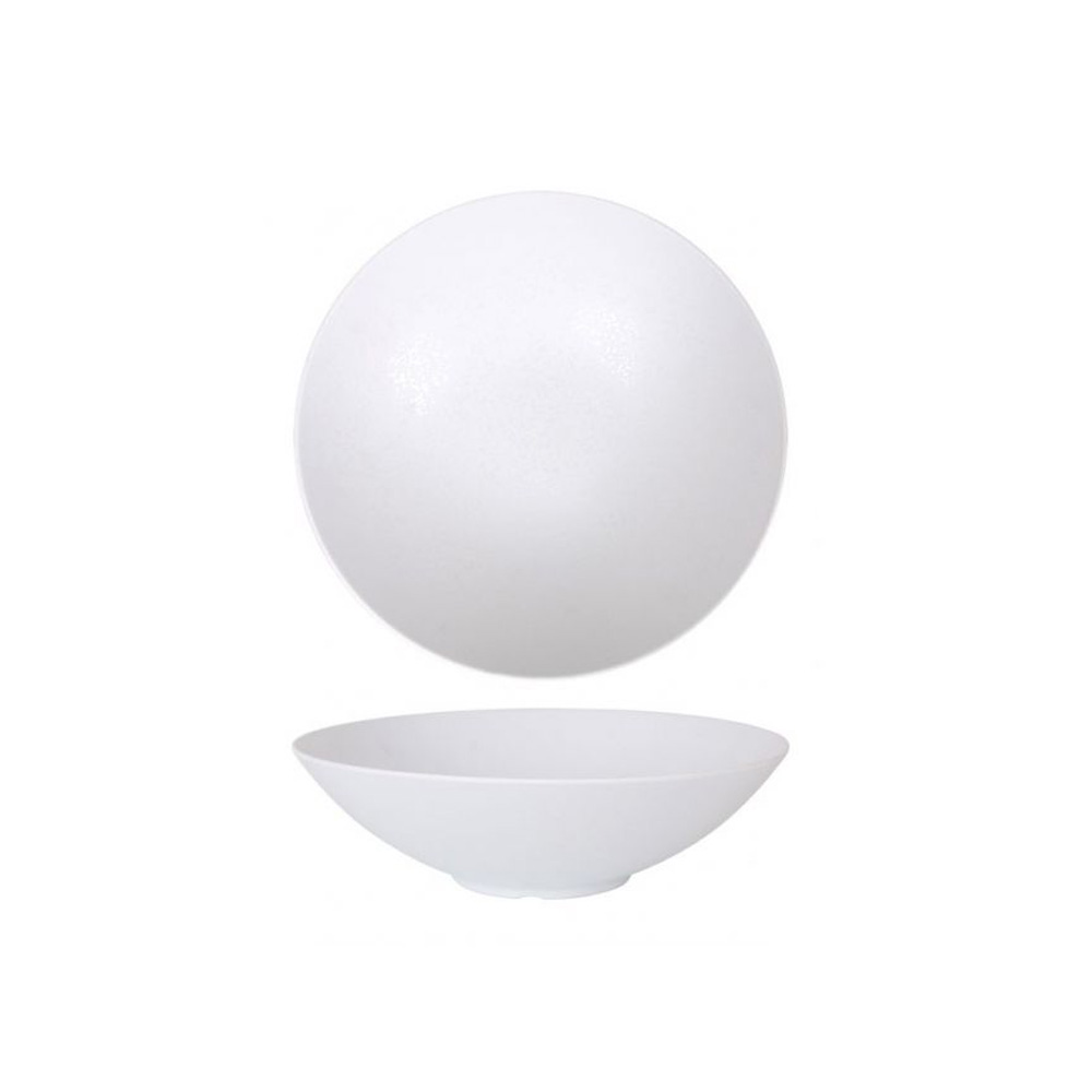 VIEJO – MELAMINE WHITE ROUND SALAD BOWL 31 X 9 CM