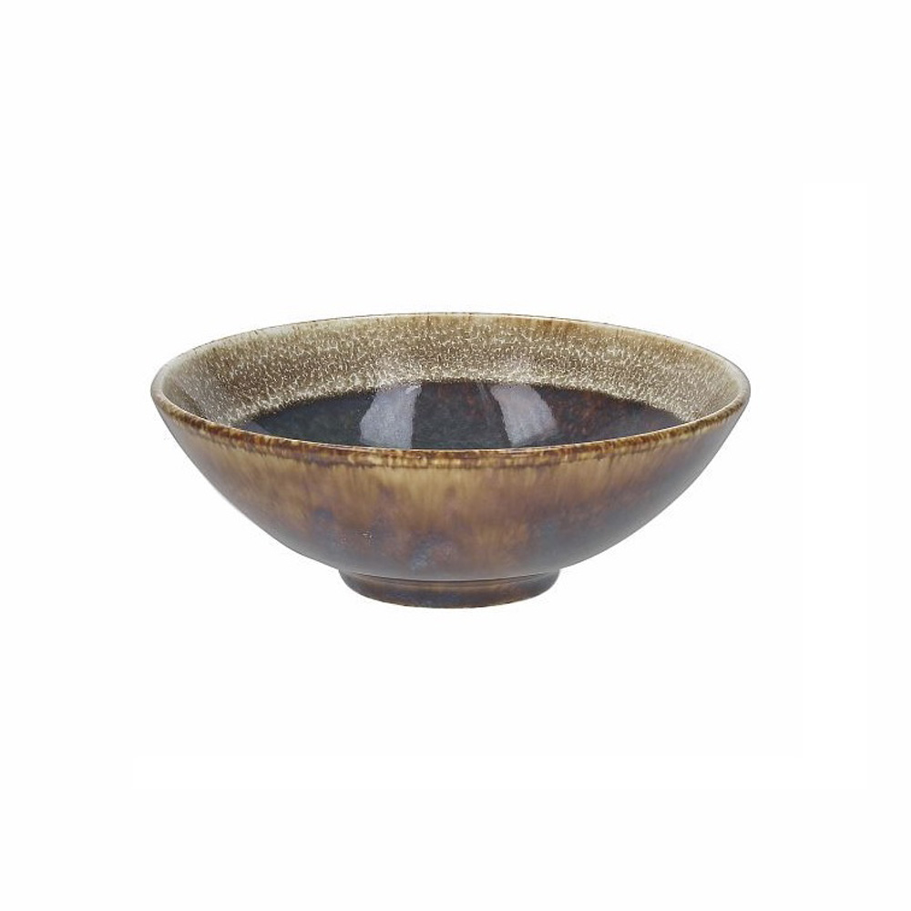 TOGNANA – BLOOM BLUE AND BROWN FRUIT BOWL 15 CM