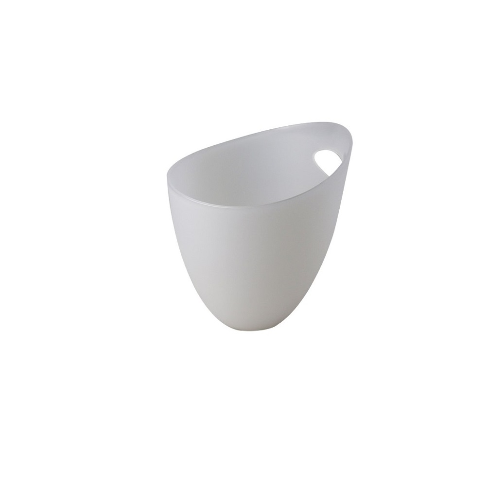 COLORATO – CHAMPAGNE BUCKET PP 19 CM MATT WHITE