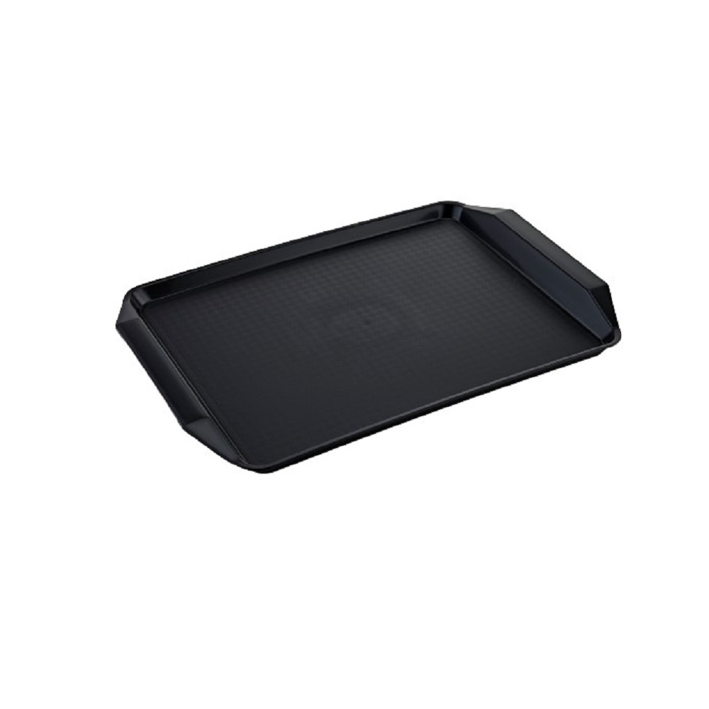 COLORATO – SELF SERVICE PLASTIC TRAYS 43 x 30.5 CM BLACK