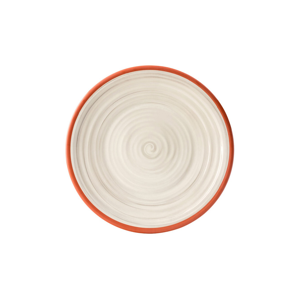 UTOPIA – CALYPSO WHITE PLATE MELAMINE 35 CM