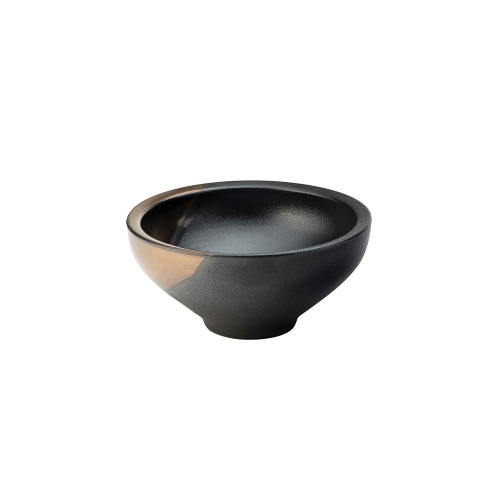 UTOPIA – HEDONISM BLACK/GOLD BOWL 17 CM