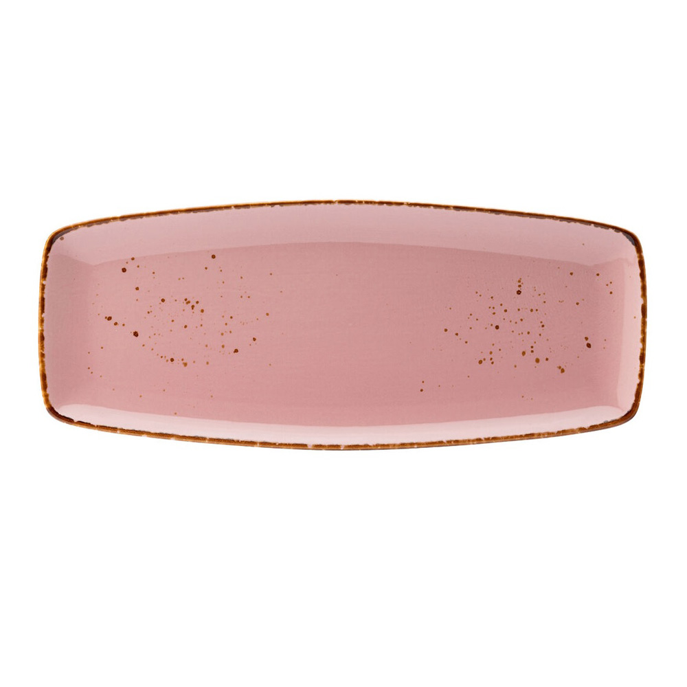 UTOPIA – UMBRA PINK OBLONG PLATE 37 CM