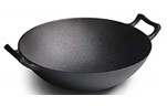 TC – CAST IRON WOK 36 CM INDUCTION