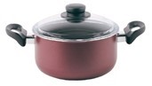 DOMO – CASSEROLE 24 CM RED JOLIE