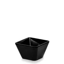 ILSA – SQUARE MELAMINE BLACK 7 x 7 x 4.2 CM