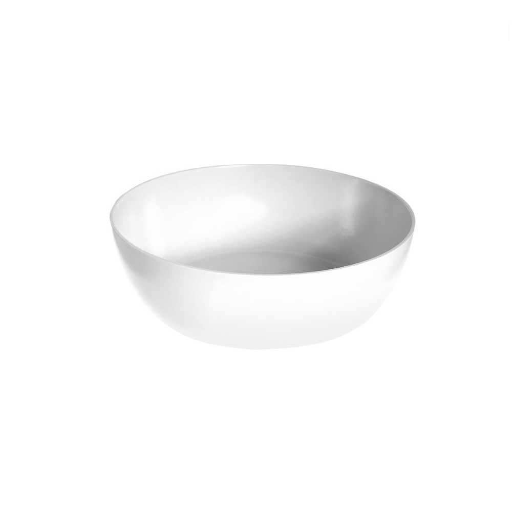 MELAWARE – MELAMINE SALAD BOWL WHITE 22.5 x 7 CM / 2 L NO.44 401109