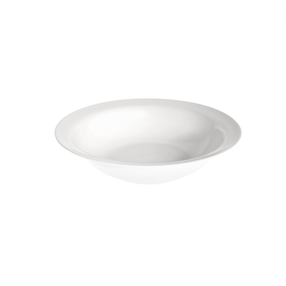 MELAWARE – MELAMINE RIMMED SALAD BOWL WHITE 25.5 x 6.1 CM / 1 L No.254 403609