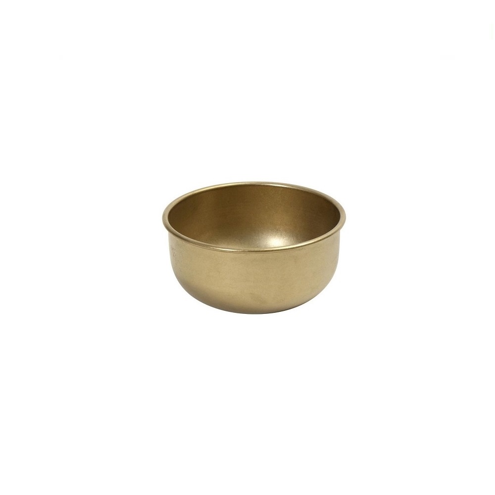 ESPIEL – SNOW ST/ST DIP BOWL GOLD 10 CM