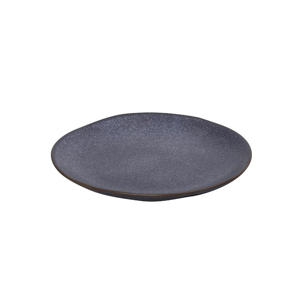 ESPIEL – ETNA STONEWARE GREY BLUE SIDE PLATE 20 CM