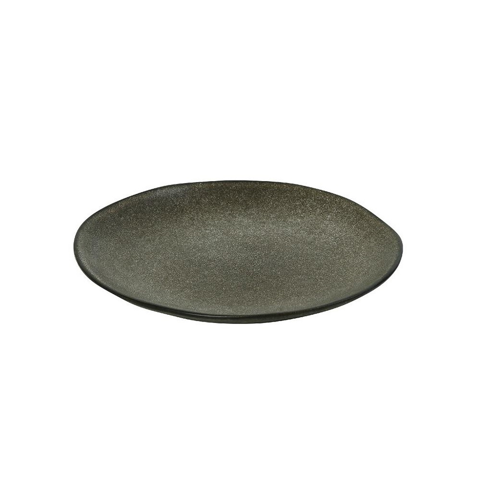 ESPIEL – ETNA STONEWARE OLIVE SIDE PLATE 20 CM