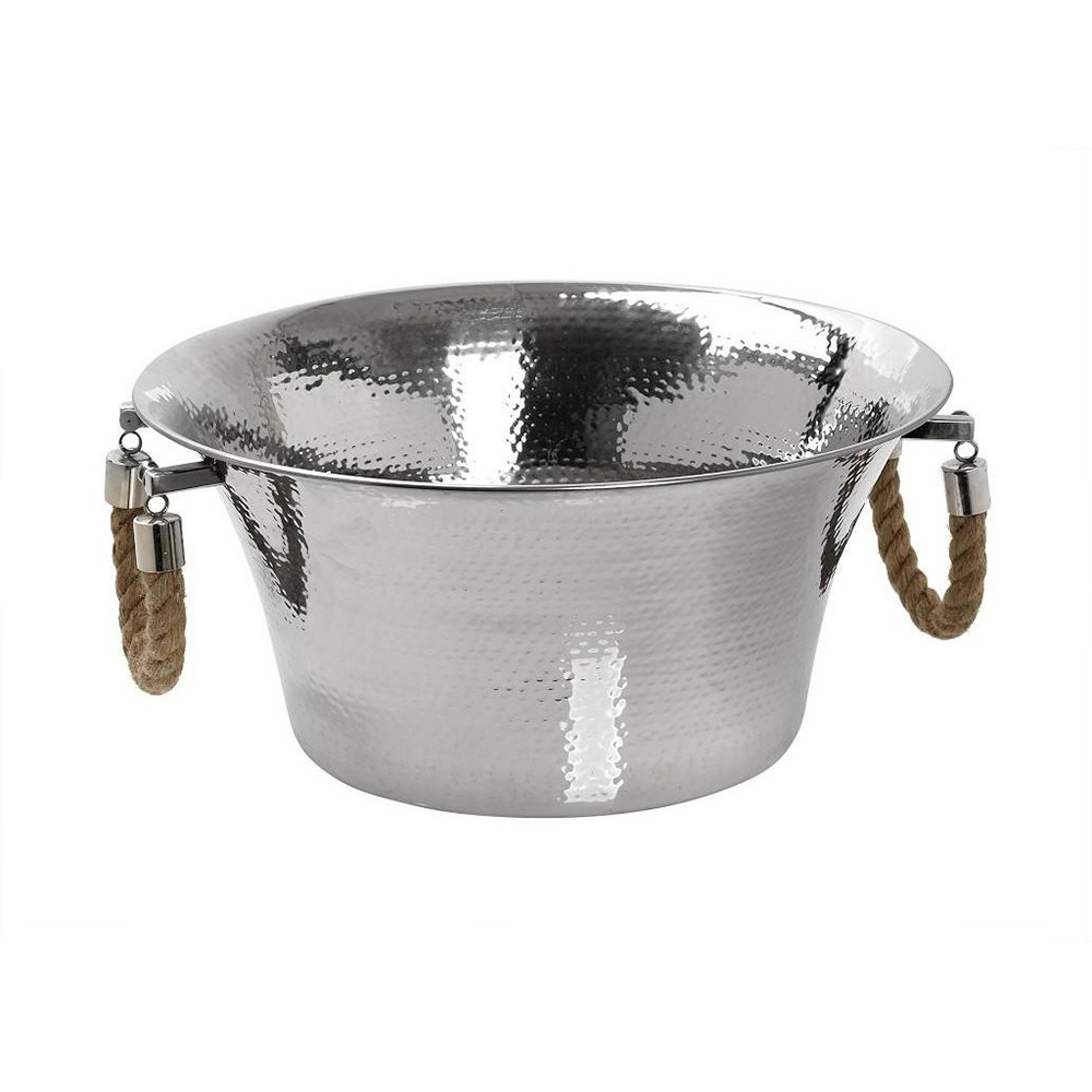 ESPIEL – INOX PUNCH BOWL HAMMERED 44 CM H: 21 CM