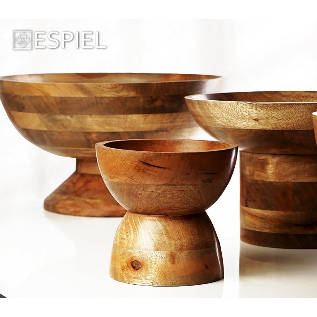 ESPIEL – MANGO BUFFET FOOTED BOWL 45 x 25 CM